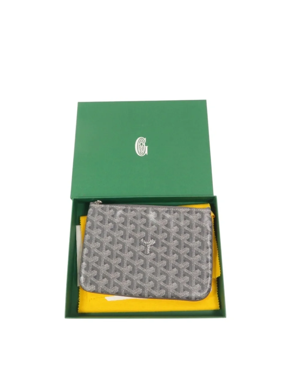 Goyard grey monogram